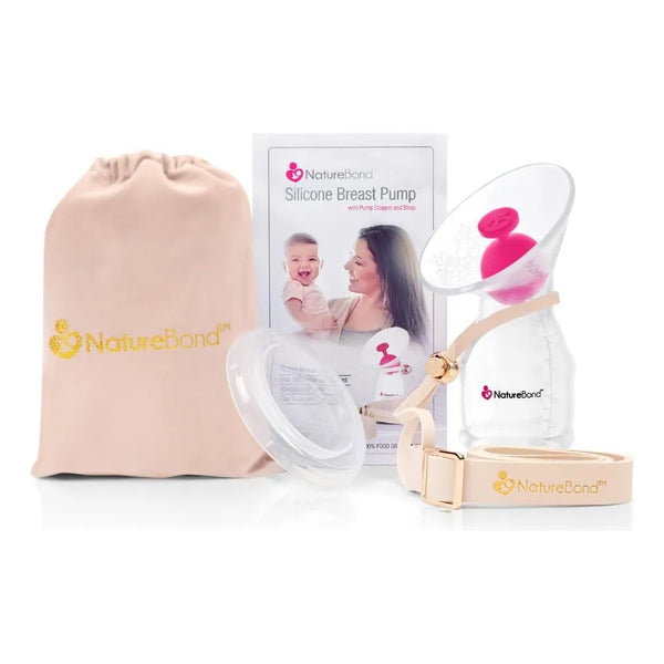 Extractor De Leche Materna Manual Naturebond Todo En 1 Portatil Y Eficaz