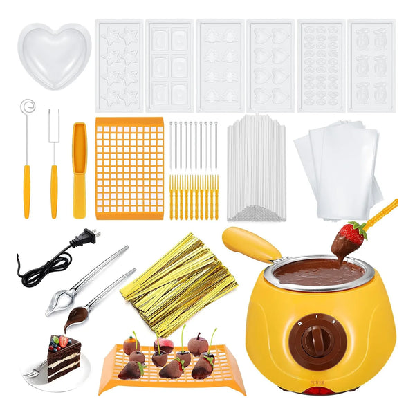 Kit De Fusión De Chocolate Umigy Con Molde Y Accesorios Para Dulces Caseros