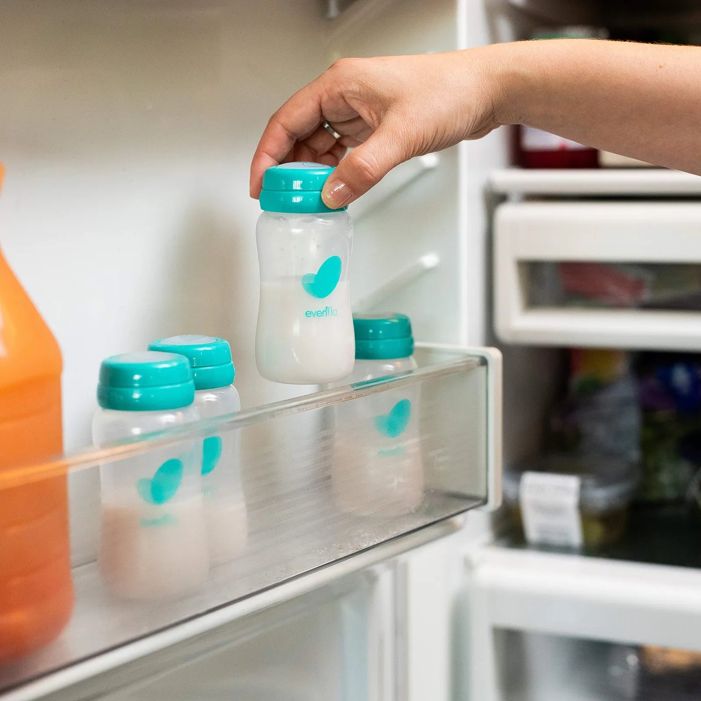 Evenflo Botellas Avanzadas De Recolección De Leche Materna Paquete De 6 Unidades 5 Onzas
