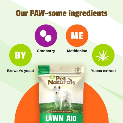 Neutralizador Orina Perro Césped 60 Masticables Sabor Pollo Protege Jardín Y Salud