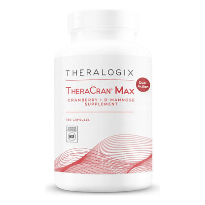 TheraCran Max Suplemento De Arándano Y D Manosa Para Salud Urinaria 180 Cápsulas