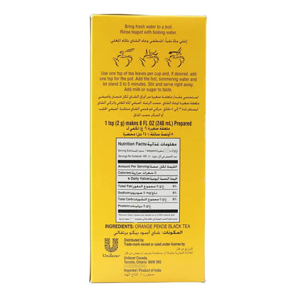 Té Lipton International Blend 900 Gramos Sabor Suave Aromático