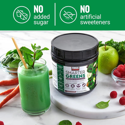 Polvo De Superalimentos Verdes Force Factor Para Digestión Y Energía