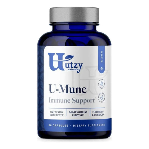 U Mune Apoyo Inmunologico Con Sauco Equinacea Y Oregano 60 Capsulas