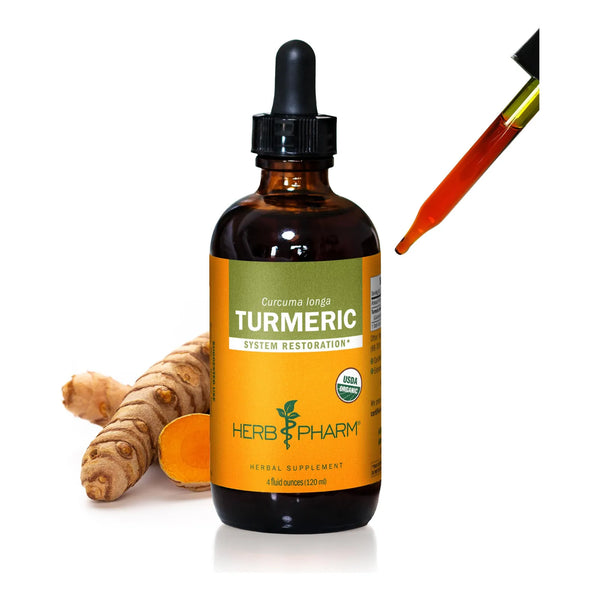 Fórmula Líquida Herbaria Antiinflamatoria Con Cúrcuma 4 Onzas