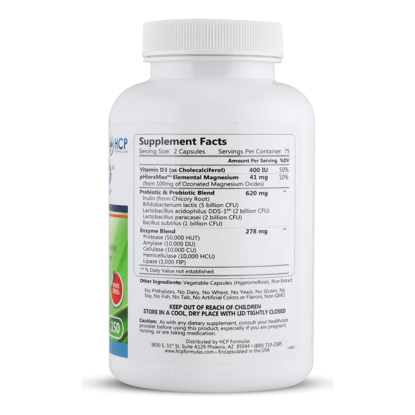 Abzorb Optimizador De Vitaminas Y Nutrientes Con Enzimas Digestivas Probióticos Y Magnesio