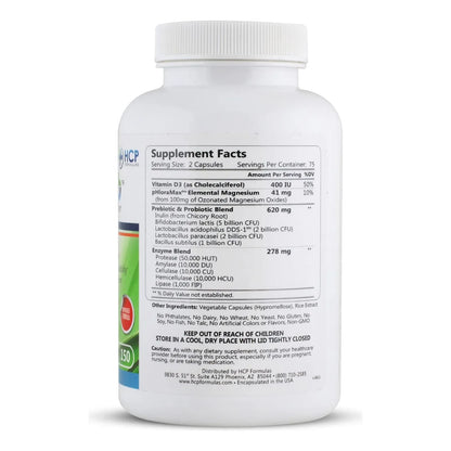 Abzorb Optimizador De Vitaminas Y Nutrientes Con Enzimas Digestivas Probióticos Y Magnesio