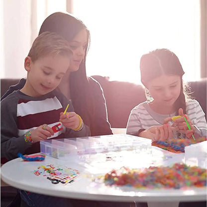 Kit Fabricacion Bisuteria 12000 Piezas YITOHOP Manualidades Niños