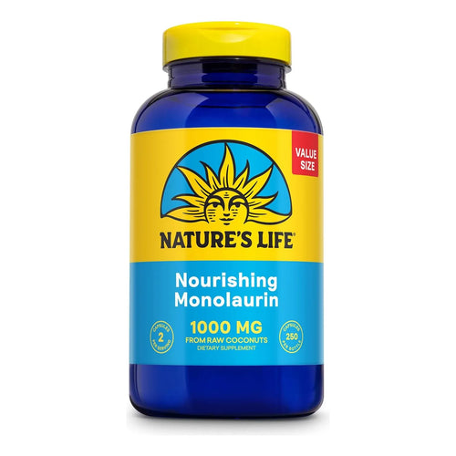 Monolaurina De Coco Crudo 1000 Mg Apoyo Inmunologico Y Salud Intestinal