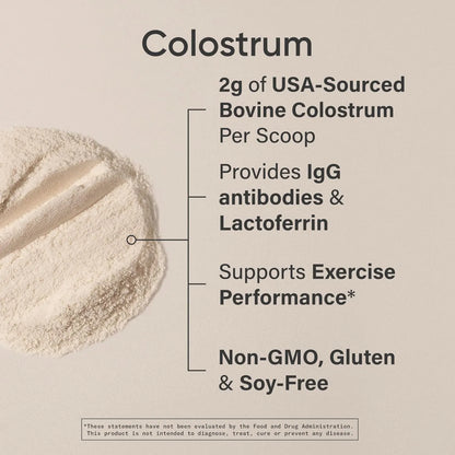 Polvo De Calostro Bovino Sports Research Refuerza Inmunidad Y Salud Intestinal