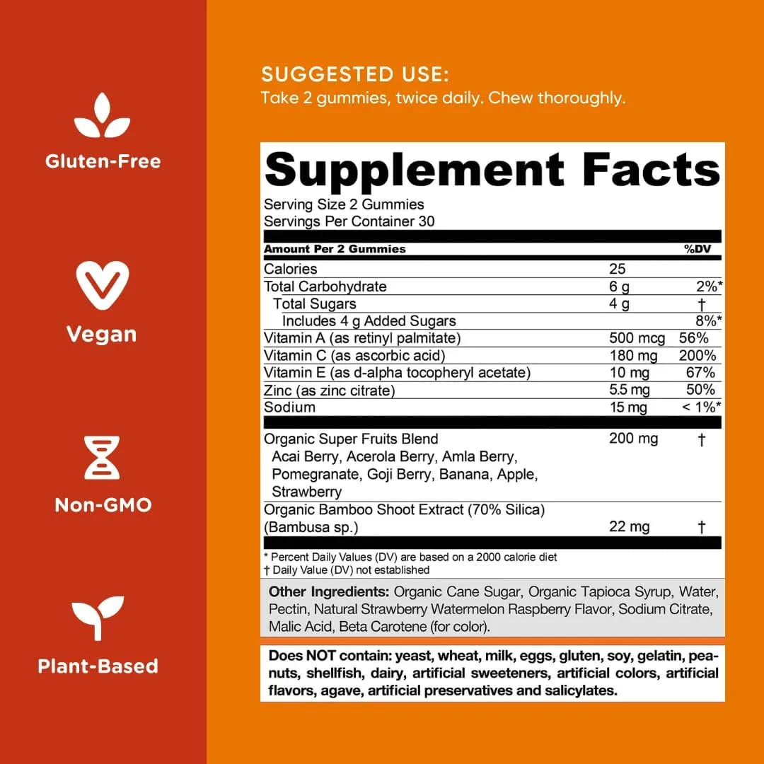 Gomitas Vitaminicas Superfruits Goli 60 Unidades Colageno Piel Radiante