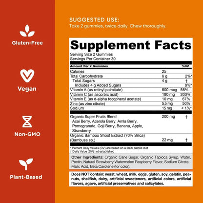 Gomitas Vitaminicas Superfruits Goli 60 Unidades Colageno Piel Radiante