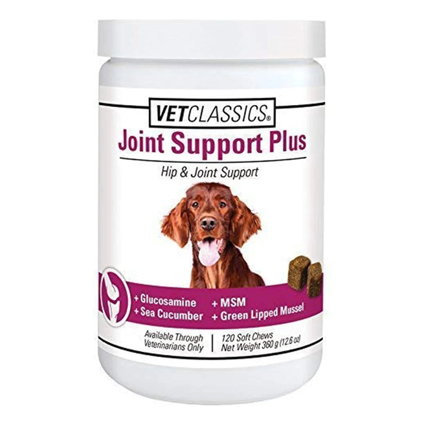 Suplemento Joint Support Plus Para Perros Alivia Dolor Articular Y Flexibilidad 120 Tabletas