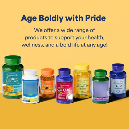 Coq10 50 Mg Puritan'S Pride Suplemento Cardiaco 100 Capsulas Blandas