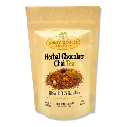 Té Chai De Chocolate De Hierbas 30 Bolsas Palm Beach Herbals Aroma Relajante