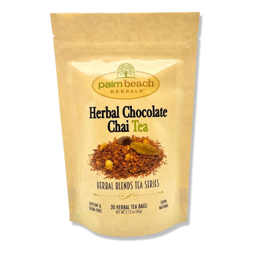 Té Chai De Chocolate De Hierbas 30 Bolsas Palm Beach Herbals Aroma Relajante