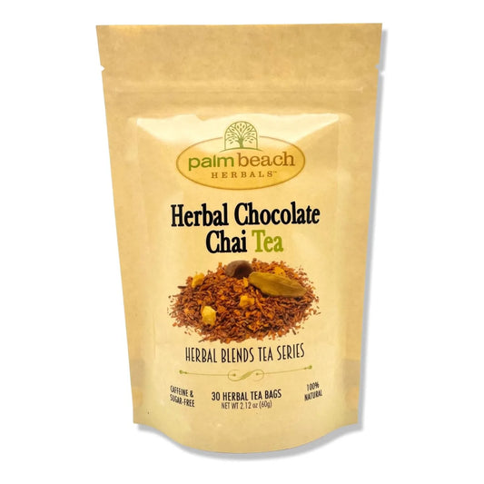 Té Chai De Chocolate De Hierbas 30 Bolsas Palm Beach Herbals Aroma Relajante
