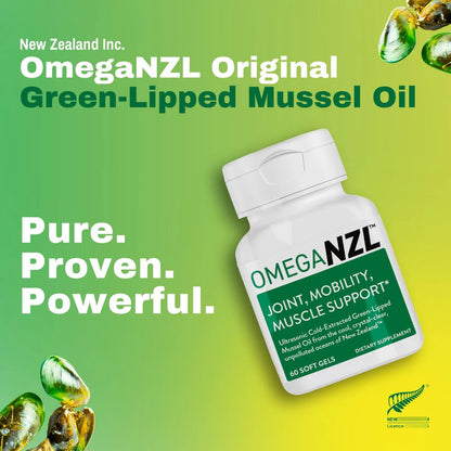 Aceite De Mejillon De Labios Verdes 60 Capsulas Blandas Alivio Articular Sin Sabor A Pescado