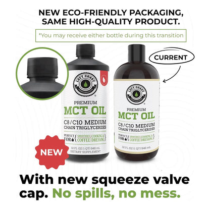 Aceite De Coco Mct 32 Oz Triple Filtrado Absorcion Rapida Energia Sostenible