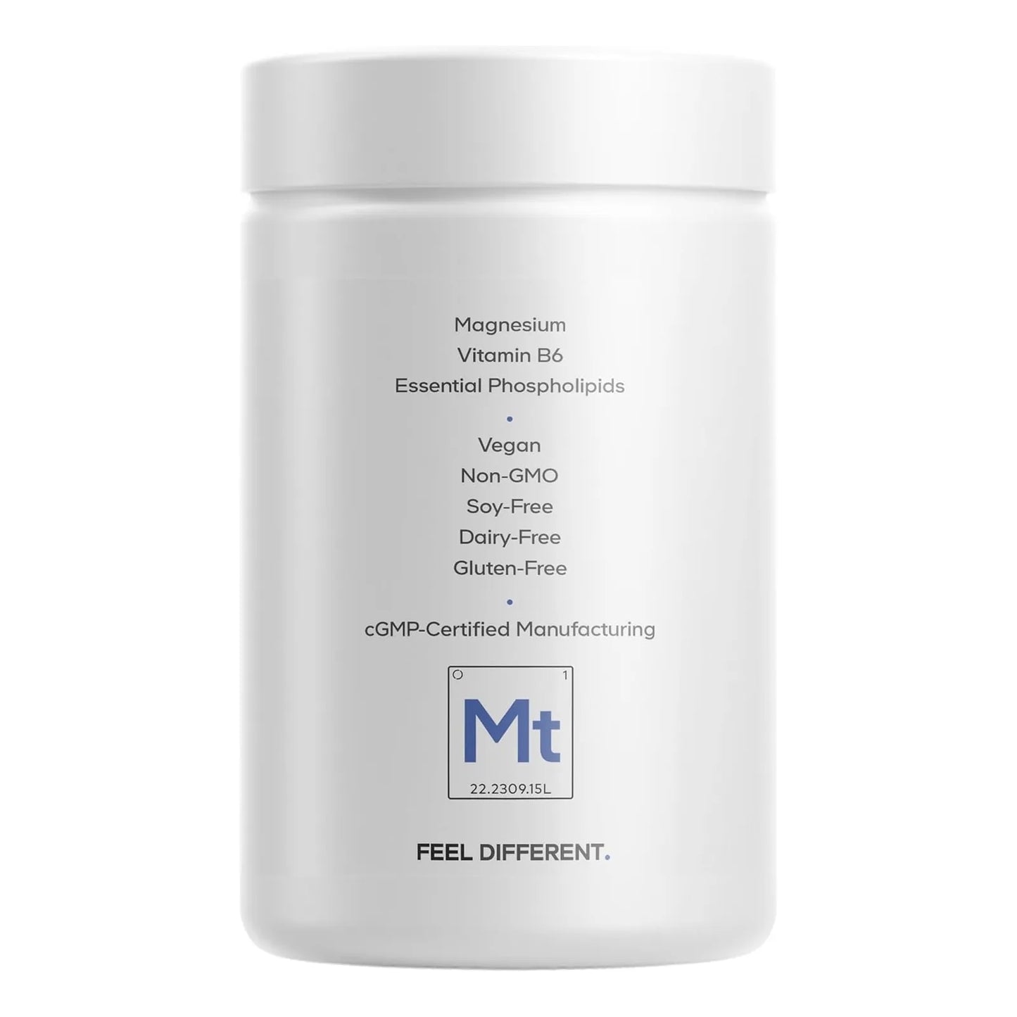Taurato De Magnesio Liposomal Con Vitamina B6 Codeage 120 Capsulas Suministro 2 Meses