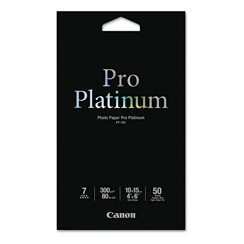 Papel Fotográfico Pro Platino 4x6 Pulgadas 50 Hojas Brillante