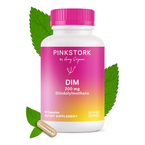 Suplemento DIM 200 Mg Plus BioPerine Equilibrio Hormonal Natural Para Mujeres