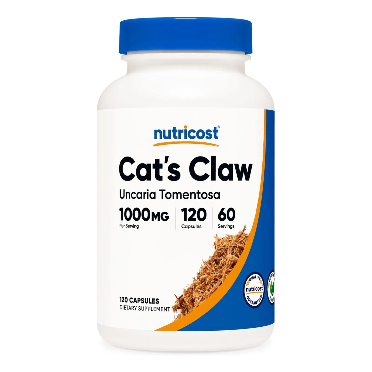 Garra De Gato 1000 Mg 120 Cápsulas Vegetales Sin OMG Ni Gluten