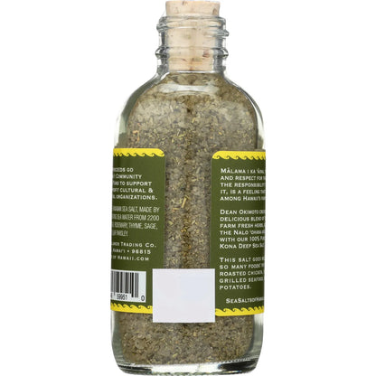 Sal Marina Hawaiana Con Hierbas Frescas 113g Sabor Intenso