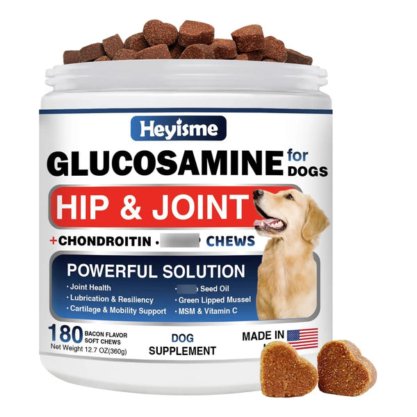 Glucosamina Masticable Para Perros 180 Unidades Soporte Articular