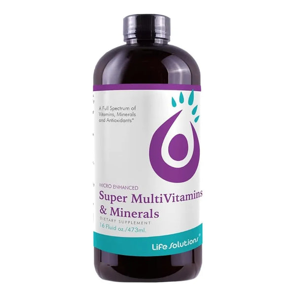 Multivitaminas Minerales Naturales Liquidas 473 Ml Energia Y Defensas