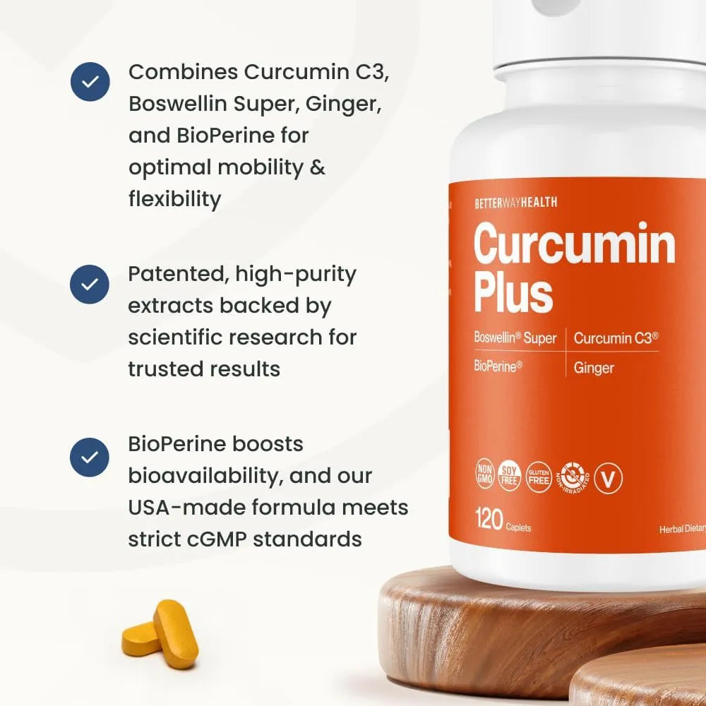 Complejo Curcumina C3 Boswellin Super Bioperine Jengibre 120 Capsulas Suplemento Articular