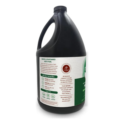 Aceite Mct Organico Nutiva 1 Galon Sin Omg C8 C10 Dieta Cetogenica