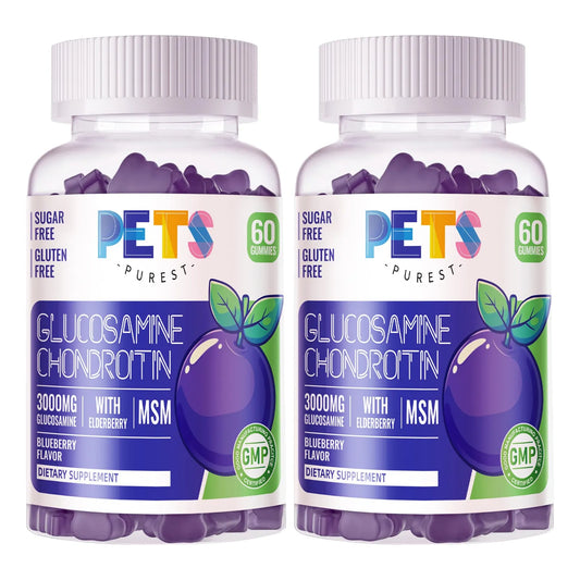 Gominolas Glucosamina Condroitina MSM Elderberry Soporte Articular Adultos
