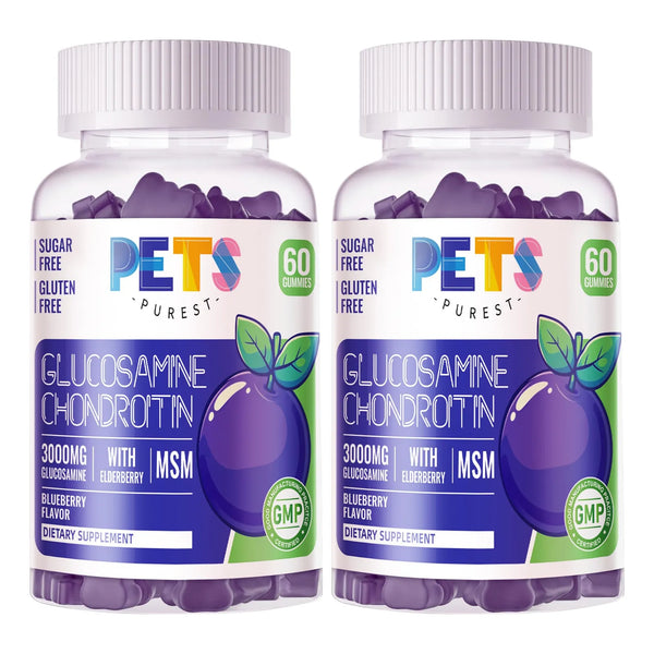 Gominolas Glucosamina Condroitina MSM Elderberry Soporte Articular Adultos