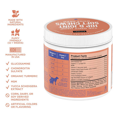 Suplemento Masticable Natural Para Salud Articular De Perros Nut