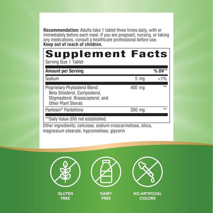 Terapia Enzimatica Para Colesterol 90 Tabletas Nature's Way