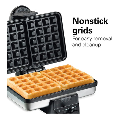 Waflera Industrial Belga 26009 Hamilton Beach Waffles Perfectos En Minutos
