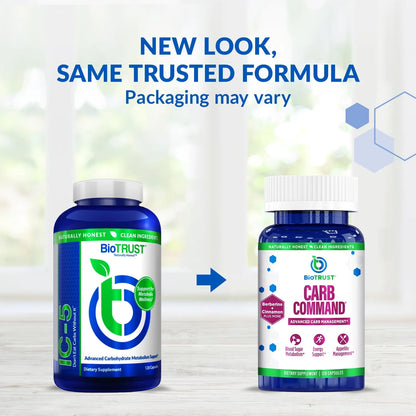 Suplemento Keto IC-5 2.0 120 Cápsulas Apoya Cetosis Y Control De Carbohidratos