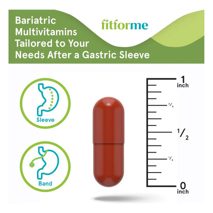 Multivitaminas Bariatricas One A Day WLS Optimum Post Manga Gastrica 30 Capsulas