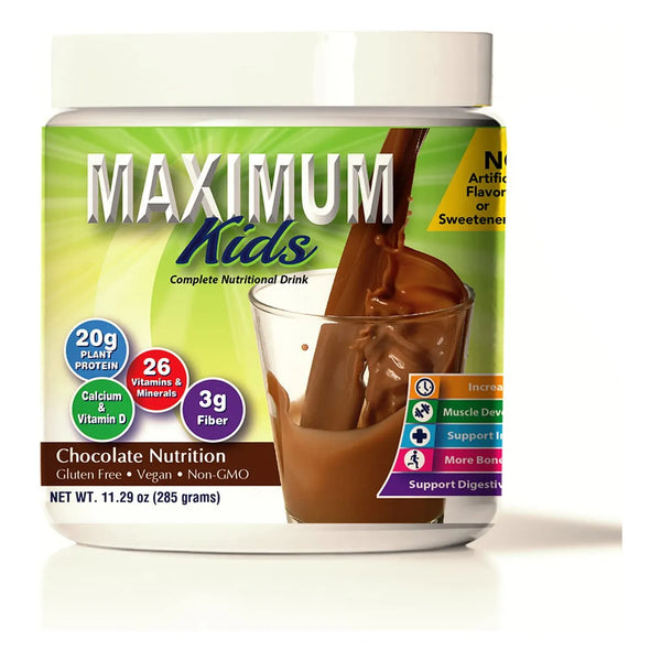 Maximum Kids Mezcla Orgánica Completa Para Niños Con 26 Vitaminas Y Minerales