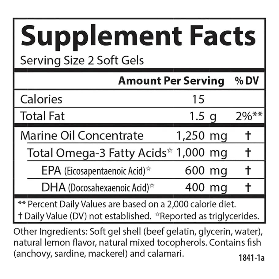 Capsulas Omega 3 1000 Mg Teens Max Catch Minis Salud Cerebral Y Vision 60 Unidades