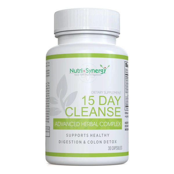 15 Day Cleanse Advanced Herbal Complex Limpieza Colon Desintoxicacion Energetica