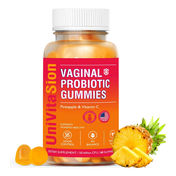 Gomitas Probióticas Vaginales 50 Mil Millones UFC Equilibrio PH Olor Frescura