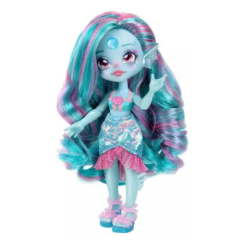 Magic Mixies Pixlings Sirena Marena Muñeca Mágica Con Pocion Y Gema Interactiva