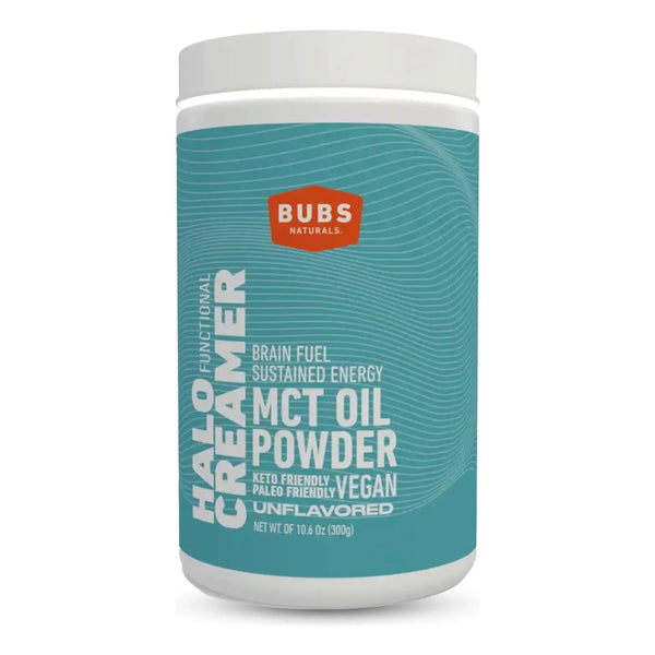 Aceite MCT En Polvo Bubs Naturals Energia Vegana Keto Sin Lacteos