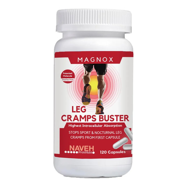 Magnesio 380 Mg Leg Cramps Buster Suplemento Para Calambres Nocturnos Y Espasmos Musculares