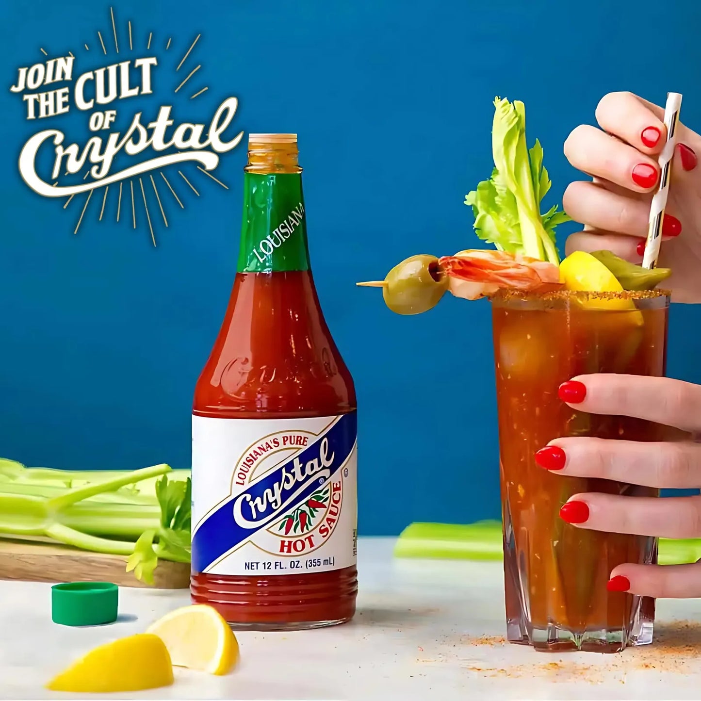 Salsa Picante Louisiana Cristal 177 Ml Paquete De 3 Con Tarjeta De Recetas