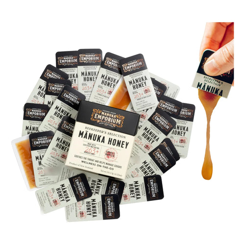 Miel De Manuka Cruda Paquetes Para Llevar 24 X 5.1 G Mgo263 UMF 10+ Certificada