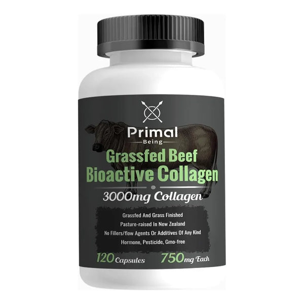 Colageno Tipo I V XI De Res Alimentado Con Pasto Para Cabello Piel Uñas Y Articulaciones