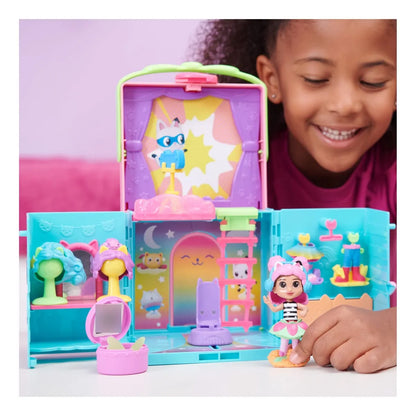 Casa De Muñecas Gabby Dollhouse Con Sesiones De Fotos Y Accesorios